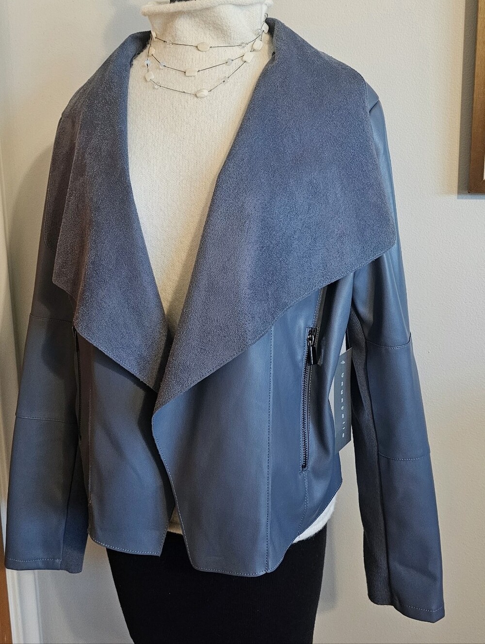 NWT Bagatelle Faux Suede Jacket